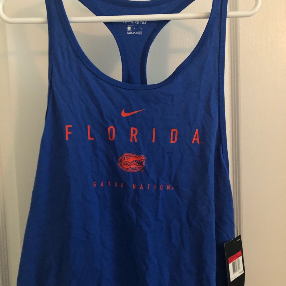 University of Florida Nike tank top NWT